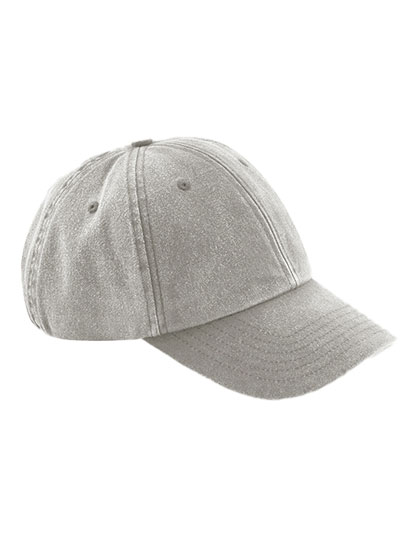 Kšiltovka Beechfield Low Profile Vintage Cap Vintage Grey Univerzální