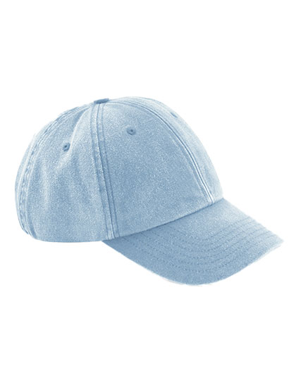 Kšiltovka Beechfield Low Profile Vintage Cap Vintage Light Blue Univerzální