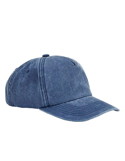 Kšiltovka Beechfield Relaxed 5 Panel Vintage Cap Vintage Denim Univerzální