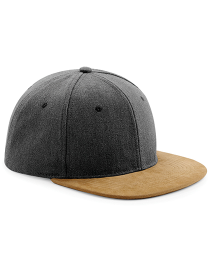 Cap Beechfield Suede Peak Snapback