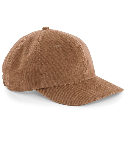 Kšiltovka Beechfield Heritage Cord Cap Camel Univerzální