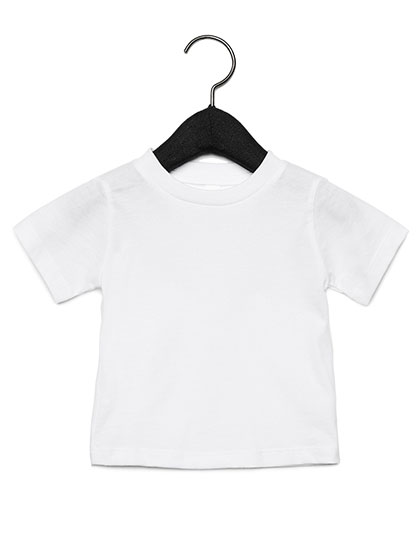Dětské tričko s krátkým rukávem Canvas Baby Jersey Short Sleeve Tee White