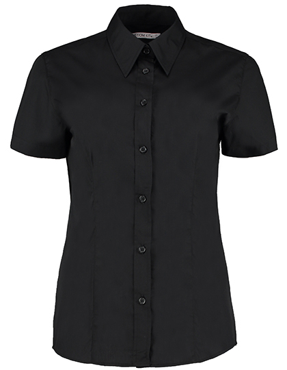Dámská košile Kustom Kit Women`s Classic Fit Workforce Shirt - Black,