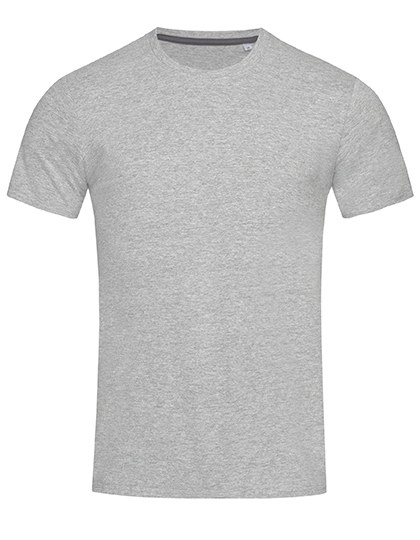 Tričko s krátkým rukávem Stedman® Clive Crew Neck Grey Heather