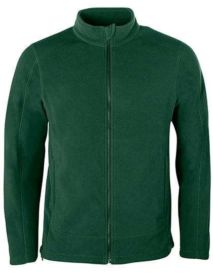 Men´s Full- Zip Fleece Jacket - bottle green,