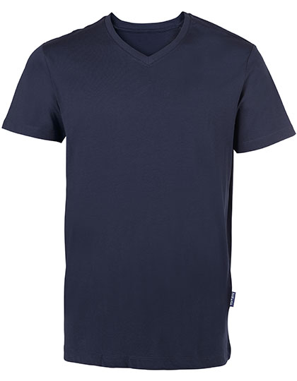 HRM Men´s Luxury V-Neck Tees - navy,