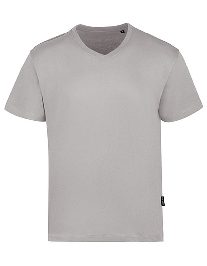 HRM Men´s Luxury V-Neck Tees - sand,