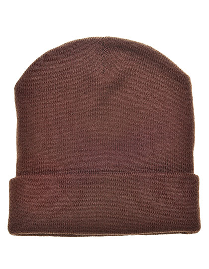 L-merch Knitted Hat - brown, Univerzální