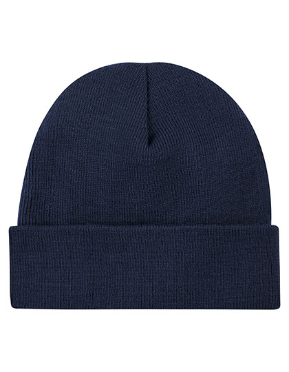 L-merch Knitted Hat - navy, Univerzální