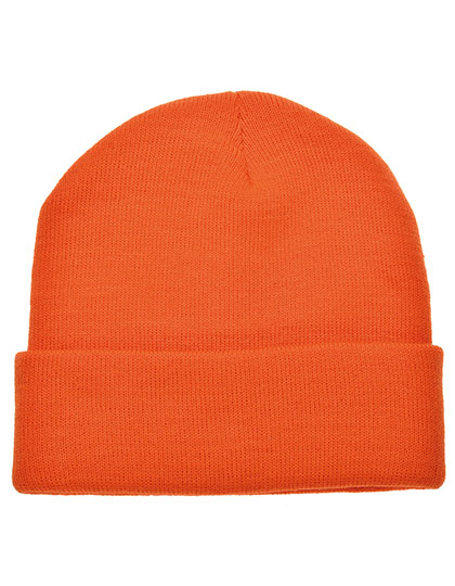 L-merch Knitted Hat - orange, Univerzální