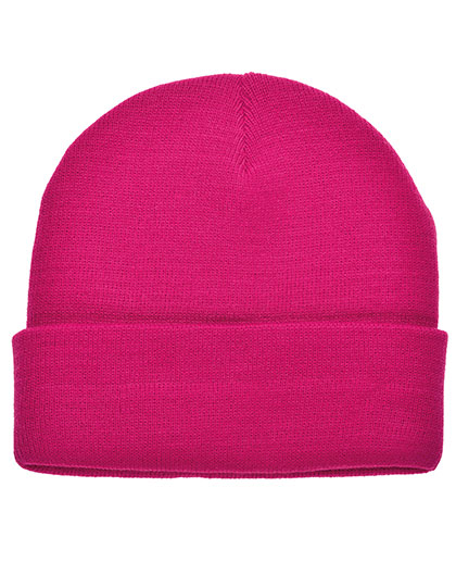 L-merch Knitted Hat - rosa, Univerzální