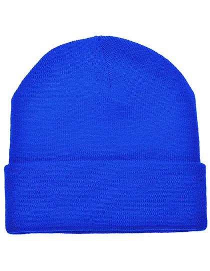 L-merch Knitted Hat - royal blue, Univerzální
