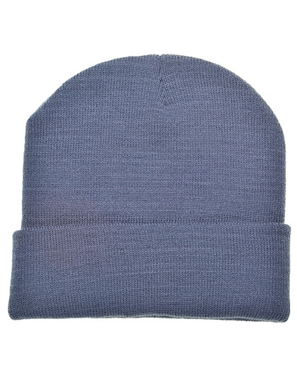 L-merch Knitted Hat - dark grey, Univerzální