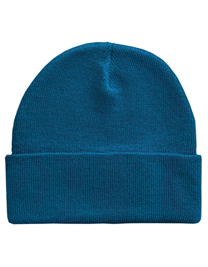 L-merch Knitted Hat - petrol, Univerzální