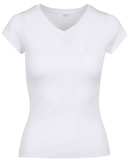 Build Your Brand | Ladies´ Basic Tee - white,