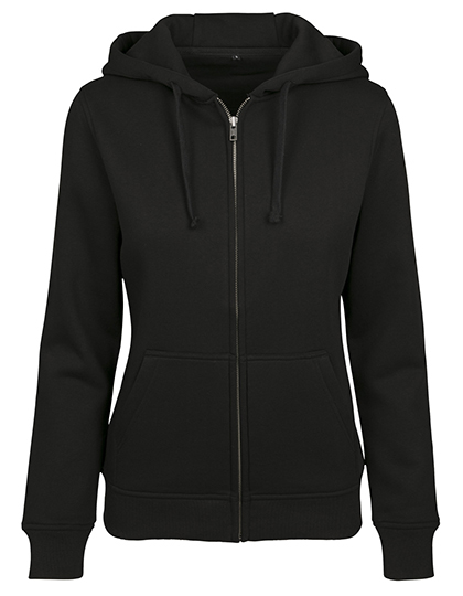 Build Your Brand | Ladies´ Merch Zip Hoody - black,