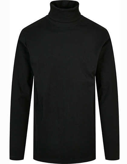 Build Your Brand | Turtle Neck LS - black, L