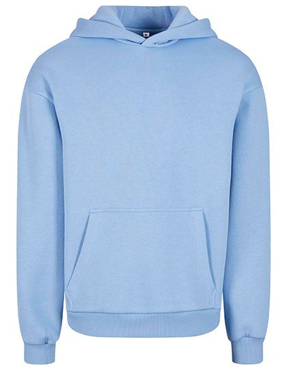 Build Your Brand | Fluffy Hoody - powder blue,