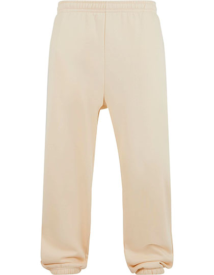 Build Your Brand | Fluffy Sweatpants - white sand,