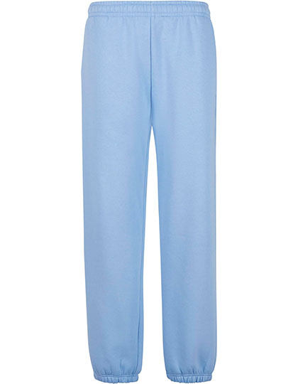 Build Your Brand | Fluffy Sweatpants - powder blue,