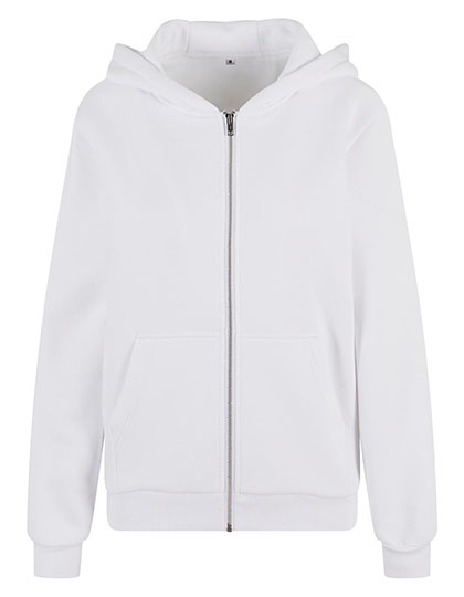 Build Your Brand | Ladies Fluffy Zip Hoody