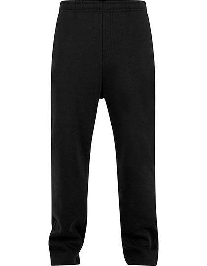 Build Your Brand | Fluffy Track Sweatpants - black,