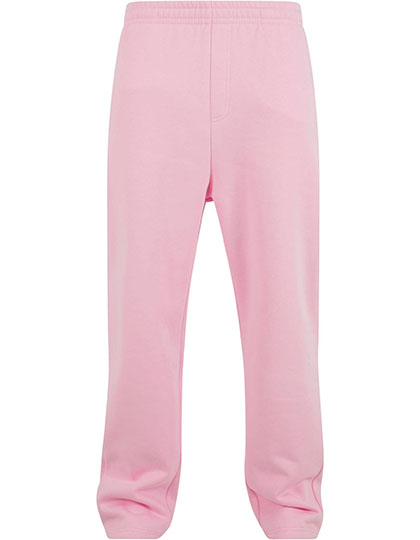 Build Your Brand | Fluffy Track Sweatpants - soft pink,