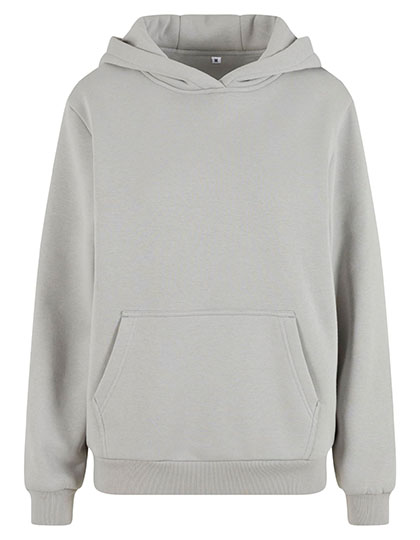 Build Your Brand | Ladies Fluffy Hoody - light asphalt,