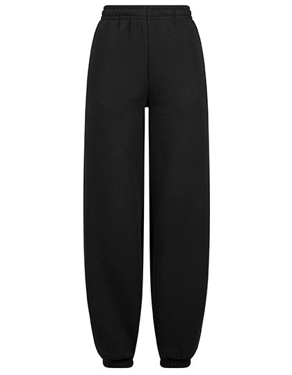 Build Your Brand | Ladies Fluffy Sweatpants - black,