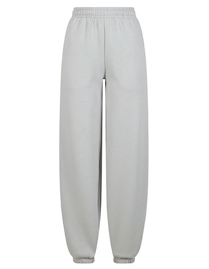 Build Your Brand | Ladies Fluffy Sweatpants - light asphalt,