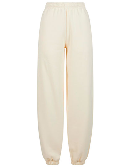 Build Your Brand | Ladies Fluffy Sweatpants - white sand,