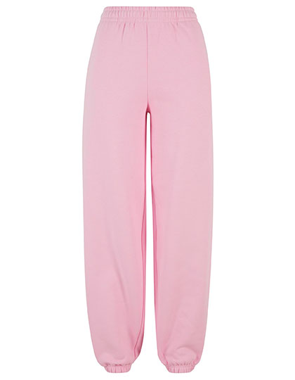 Build Your Brand | Ladies Fluffy Sweatpants - soft pink,