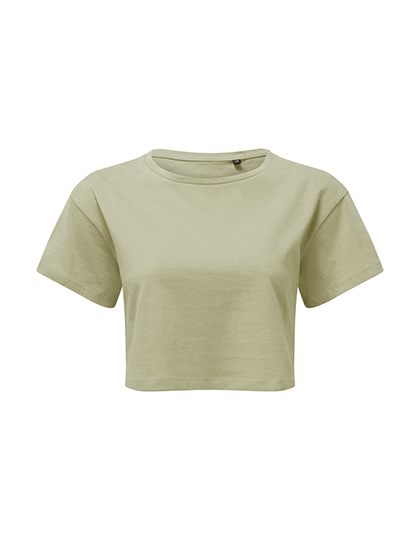 TriDri® | Women´s Crop Top - sage green,