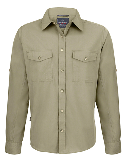 Craghoppers Expert | Expert Kiwi LSd Shirt - pebble,