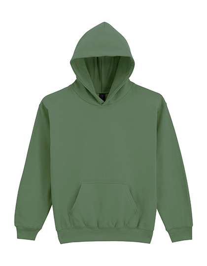 Gildan | Softstyle® Midweight Fleece Youth Hoodie - military green,