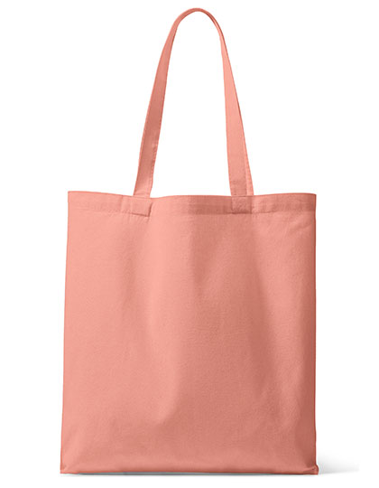 Halink | Organic Canvas Carrier Bag Long Handle London 01 - rosette, 42 x 38 x 10 cm
