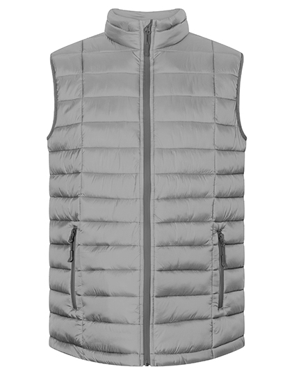 Promodoro | Men´s Padded Vest - new light grey (solid),
