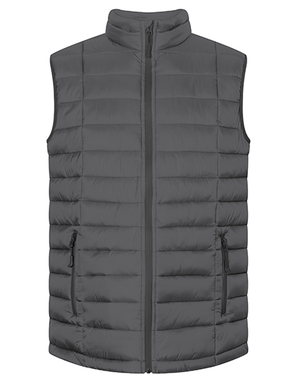 Promodoro | Men´s Padded Vest - steel gray,