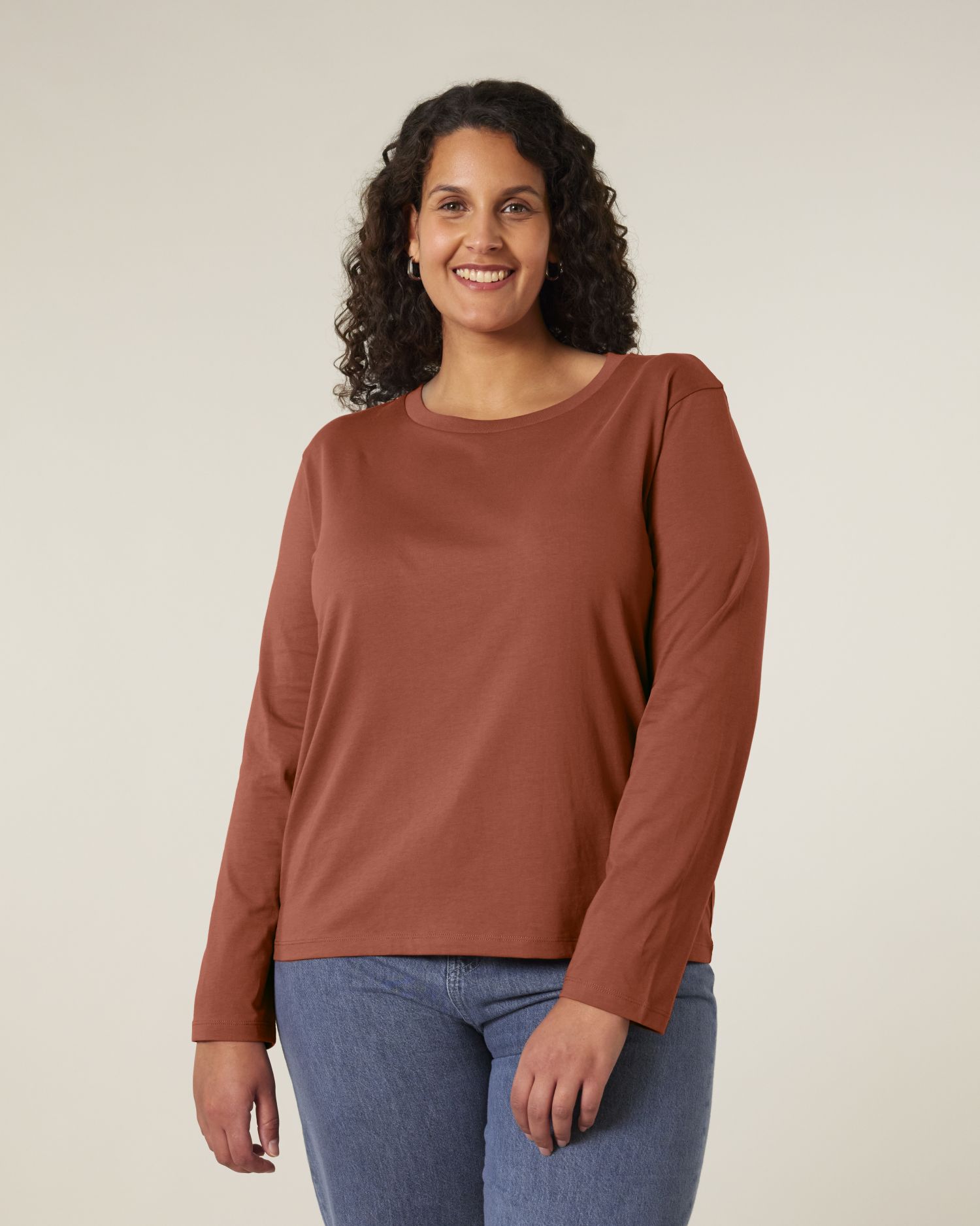 Stanley & Stella | Stella Muser Long Sleeve - heritage brown