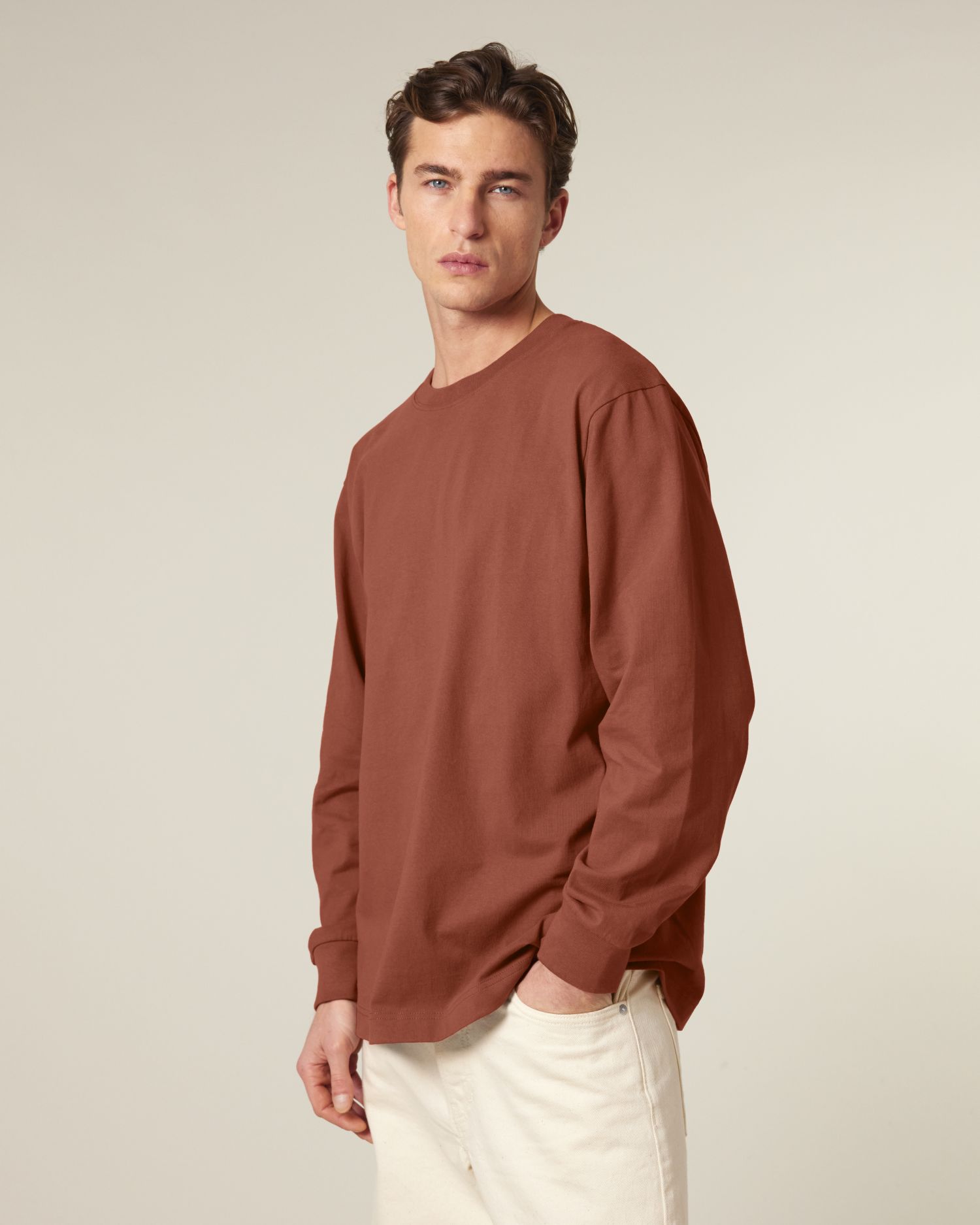 Stanley & Stella | Freestyler Long Sleeve - heritage brown