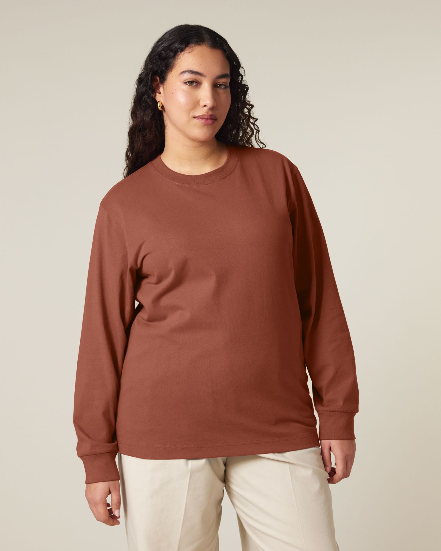 Stanley & Stella | Freestyler Long Sleeve - heritage brown