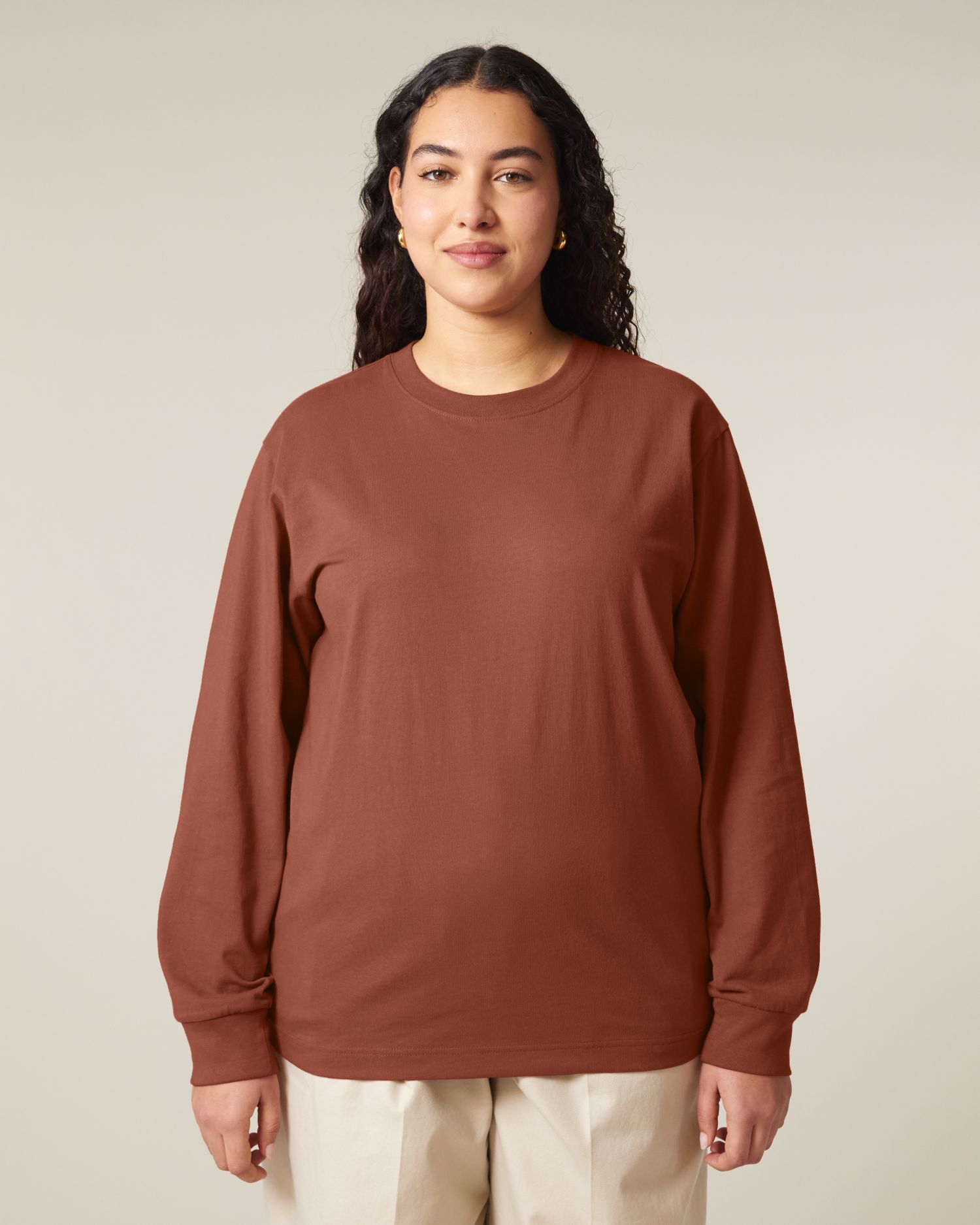 Stanley & Stella | Freestyler Long Sleeve - heritage brown