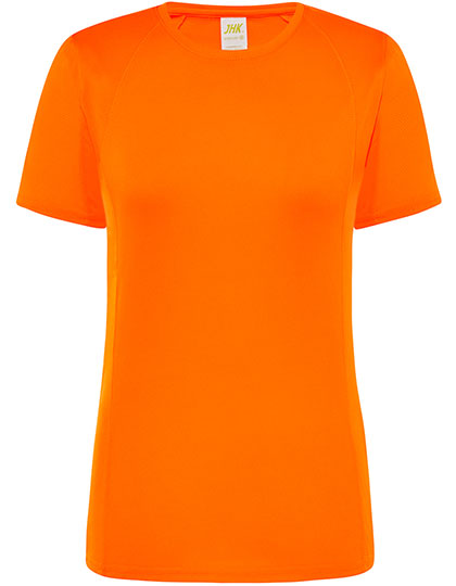 JHK | Ladies´ Sport T-Shirt - orange fluor,