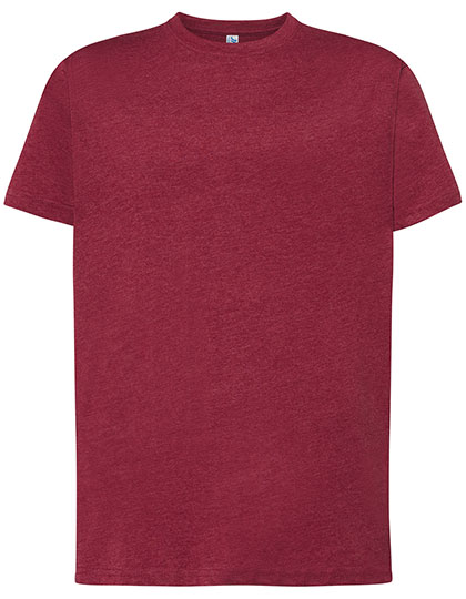 JHK | Regular T-Shirt - burgundy heather,