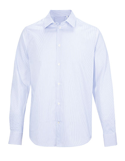 NEOBLU | Women´s Easy Care Striped Shirt Baptiste - blue stripes,