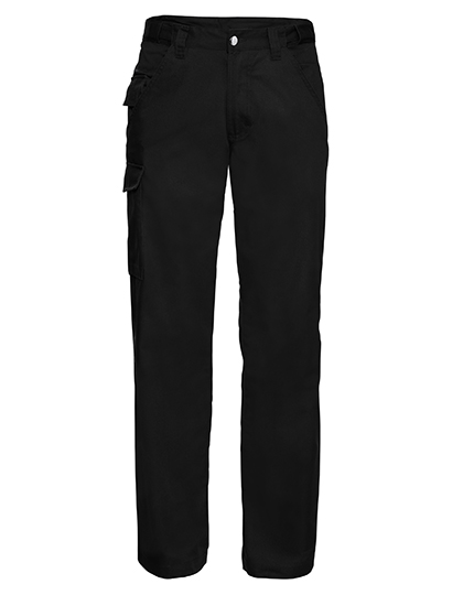 Russell | Poly/ Twill Trousers - black,