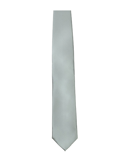 TYTO | Satin Tie - silver, 144 x 8,5 cm