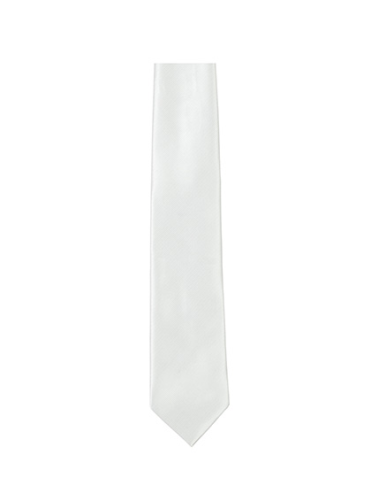 TYTO | Twill Tie - white, 144 x 8,5 cm