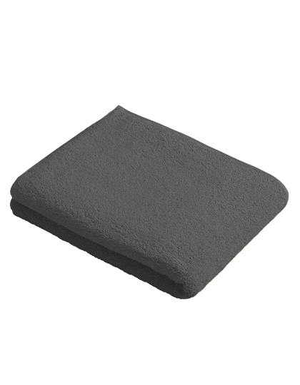 Vossen | New Generation Bath Sheet - dark grey, 100 x 150 cm