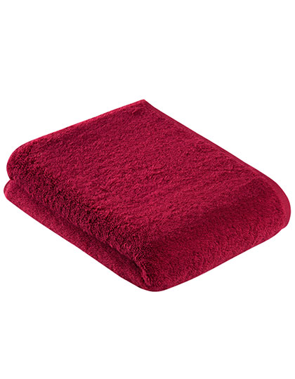 Vossen | New Generation Bath Towel - ruby, 67 x 140 cm